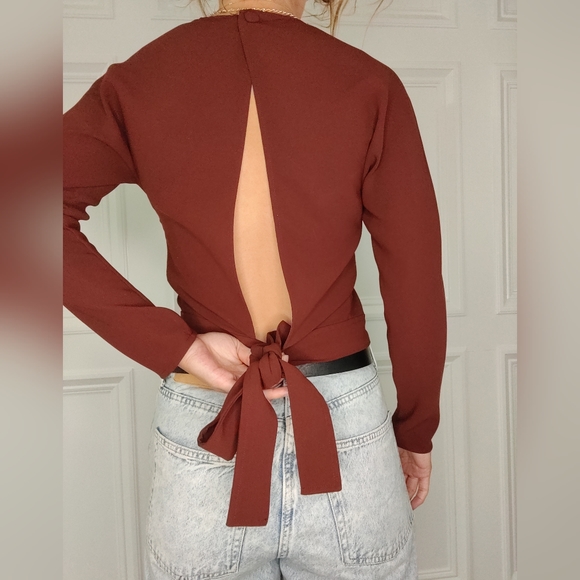 Aritzia/Wilfred Open-Back Top - Picture 3 of 7